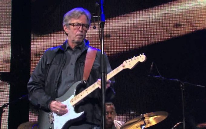 Keith Richards with Eric Clapton - Key To The Highway