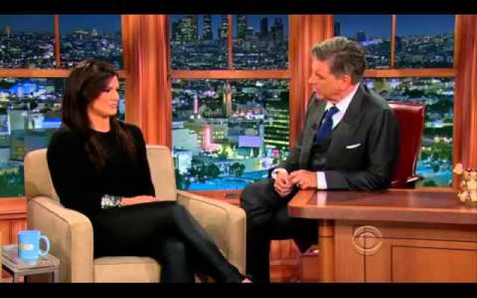 Gina Carano talks Returning to MMA on Craig Ferguson - April 8th 2014