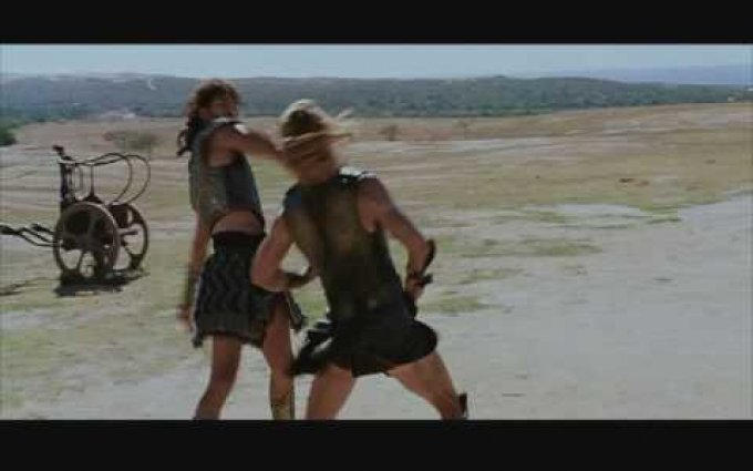 Troy - Hector vs Achilles Fight Scene - HQ - Widescreen