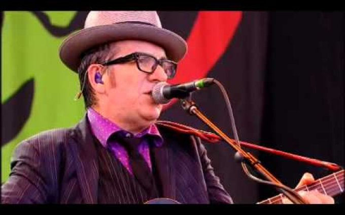 Elvis Costello Glastonbury 2013
