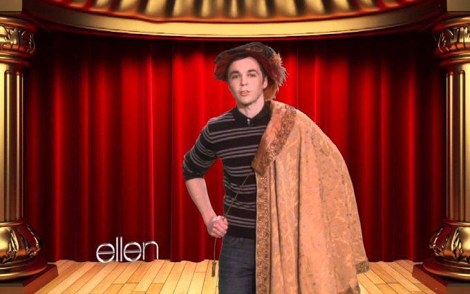 Ellen Helps Jim Parsons Prep for Broadway!