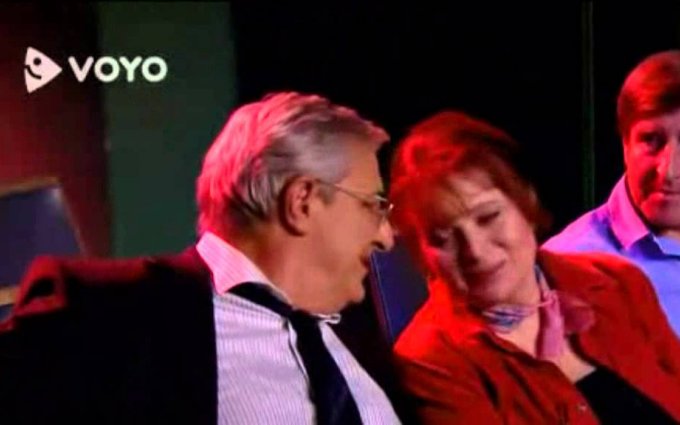 Libuška Šafránková a Karel Heřmánek v Gymplu