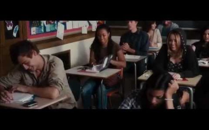 Douglas Booth/Miley Cyrus romantic moments in LOL