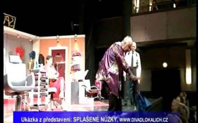 Divadlo Kalich - interaktivní komedie Splašené nůžky