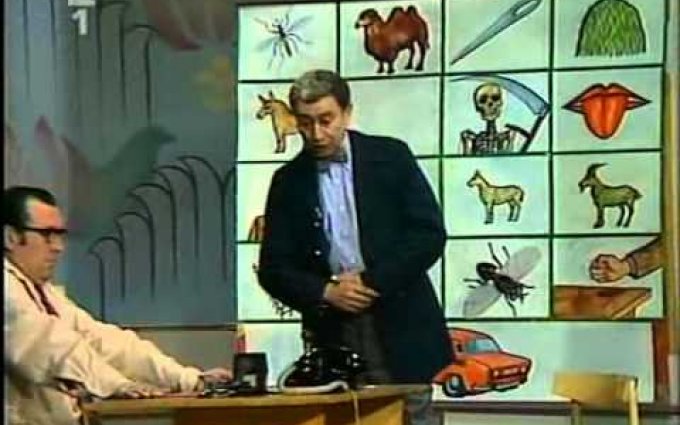 Karel Štědrý a Jiří Lír - O zbytečných vynálezech (scénka, 1975)