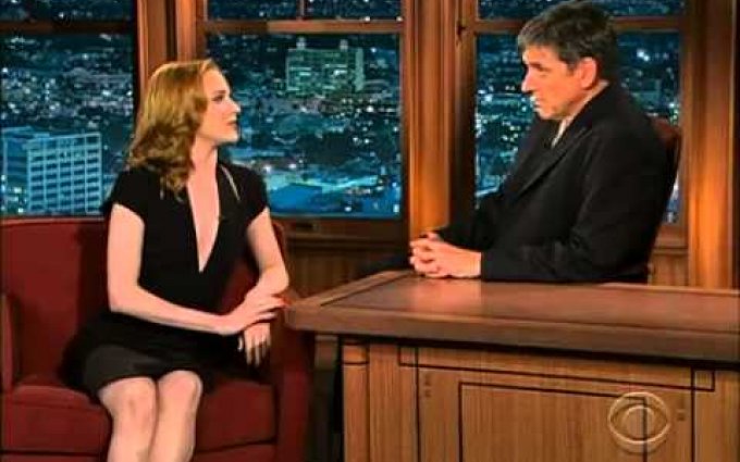 Evan Rachel Wood on Craig Ferguson - 07.07.2009