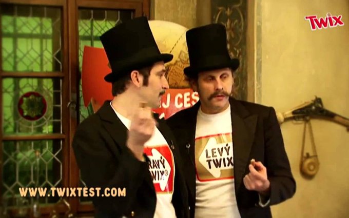 Ondřej Sokol, Igor Chmela - reklama na tyčinky Twix