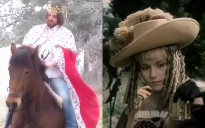 Macura na koni (Jak se budí princezny)