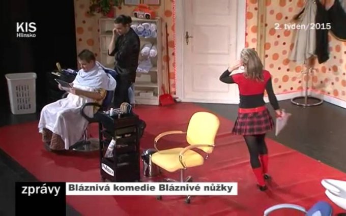 Bláznivá komedie Bláznivé nůžky