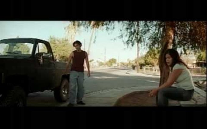 Leo Minaya & America Ferrera in "How the Garcia Girls Spent their Summer"