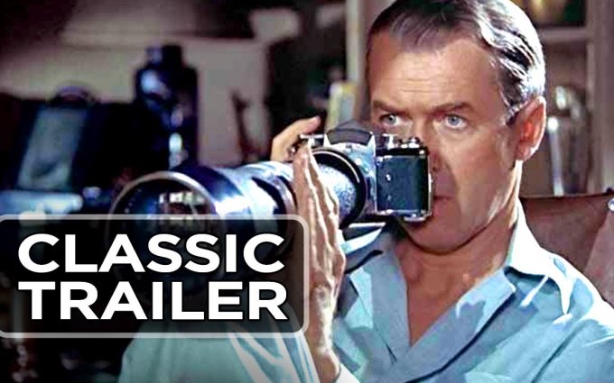Rear Window Official Trailer #1 - James Stewart, Grace Kelly Movie (1954) HD