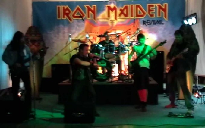 Iron Maiden revival  - The Clairvoyant - domácí scéna 19. 4. 2013 live