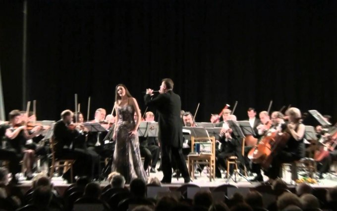 Michaela Katráková (soprano) - Měsíčku na nebi hlubokém (Rusalka) /live in Chomutov/