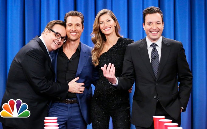 Flip Cup with Gisele Bundchen and Matthew McConaughey (Late Night with Jimmy Fallon)