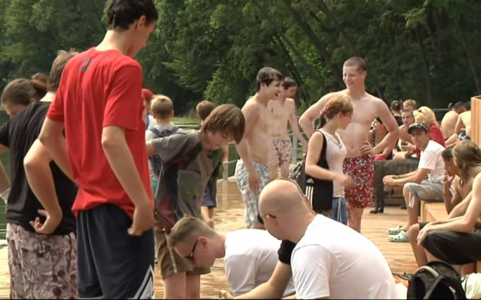 Otevření odpočinkového mola na Hostivařské přehradě