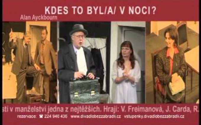 KDES TO BYL(A) V NOCI - Divadlo Bez zábradlí