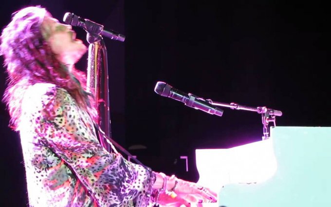 Aerosmith Live 2014 Dream On Cincinnati - Tribute to Melba