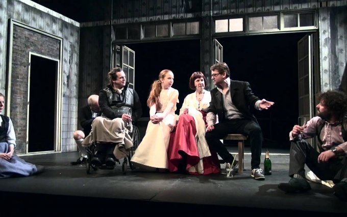 Divadelní spolek Kašpar - Višňový sad - Pozvánka na premiéru - Divadlo v Celetné