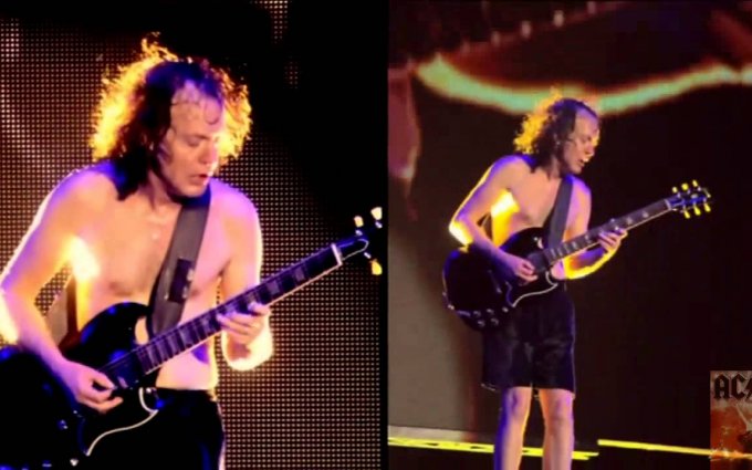 AC DC   Angus Young Guitar Solo Live At River Plate) HD