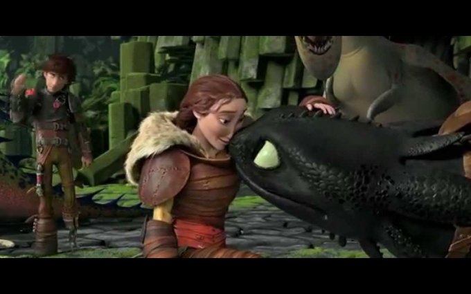How To Train Your Dragon 2 Clip - He's Beautiful (2014) Cate Blanchett, Gerard Butler HD