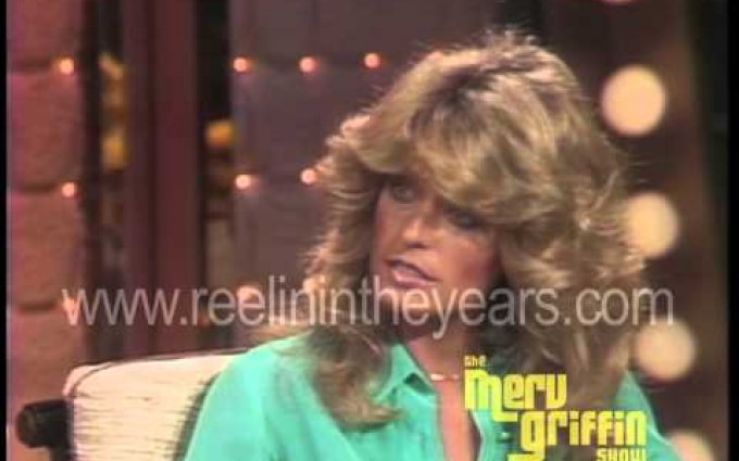 Farrah Fawcett Interview- Charlie's Angels (Merv Griffin Show 1976)