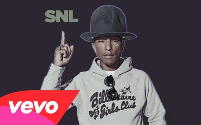 Pharrell Williams - Marilyn Monroe (Live on SNL)
