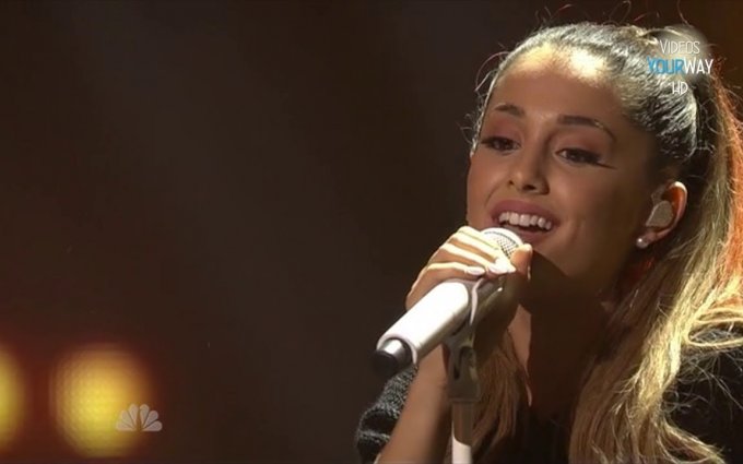 Ariana Grande - The Way & Problem (Performing Live at The iHeartRadio Music Awards 2014) [HD]