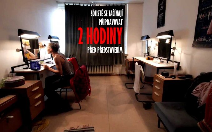 Bajadéra pohledem ze zákulisí