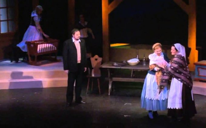 Hubička - upoutávka (Moravské divadlo Olomouc)